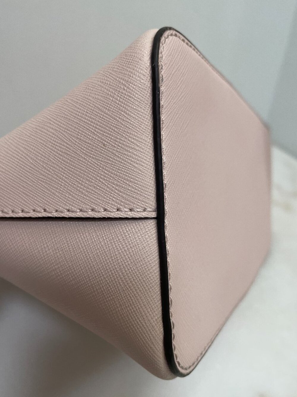 Michael Kors Jet Set Travel Medium Dome Shoulder Crossbody in Pink Leather & COA - Picture 6 of 16